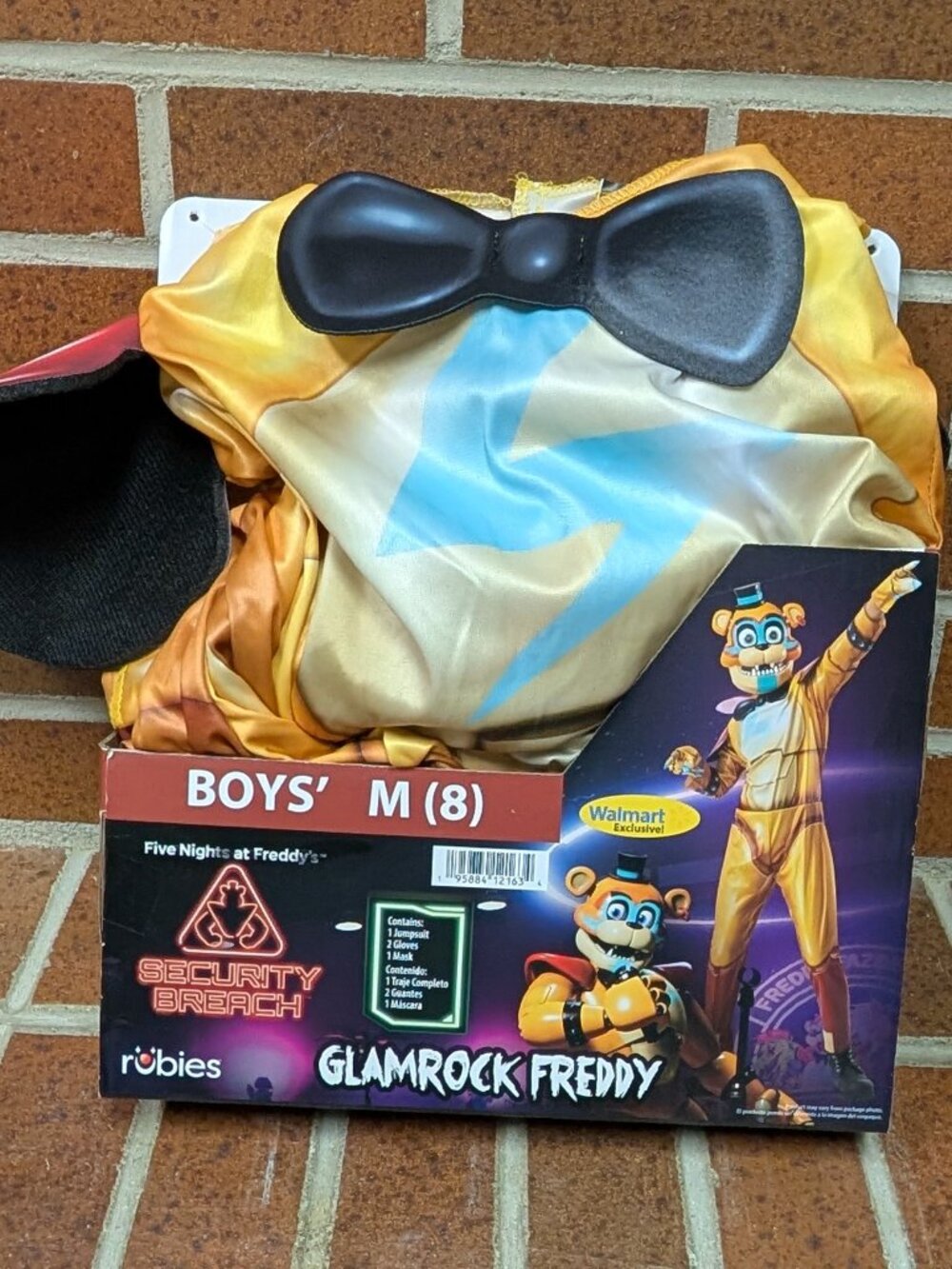 Rubies Glamrock Freddy Costume - size 8 - NIP